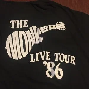 The Monkees | Shirts | Vtg The Monkees 986 Tour T Shirt S